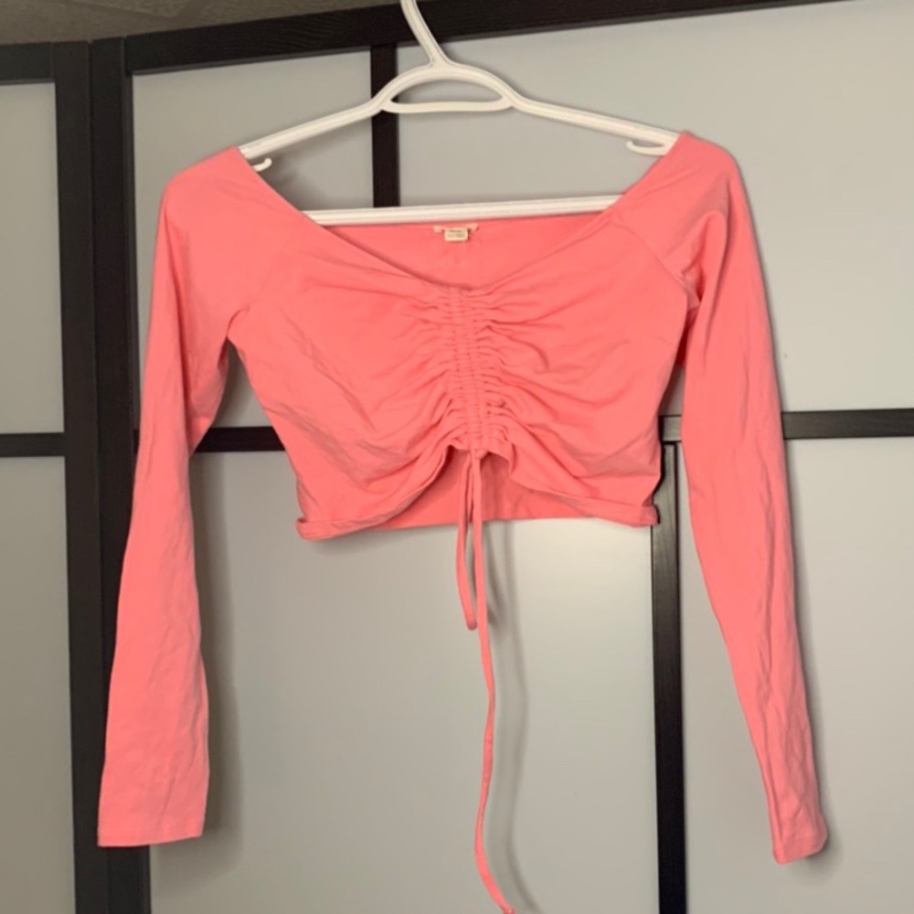Very Chic Long Sleeve Cropped Top💝